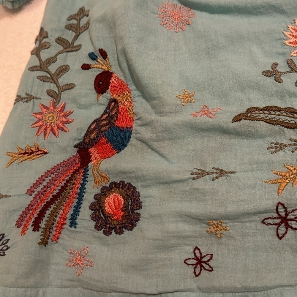 Johnny Was heavily embroidered “Lucy” artesian blouse NWT - Picture 7 of 16